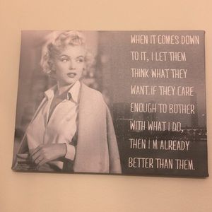 Marilyn Monroe Decoration